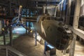 Warsaw, Poland, Europe, December 2018, B24 Liberator bomber replica in the Warsaw Uprising Museum