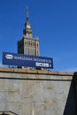 The Palace of Culture and Science in Warsaw, Poland Royalty Free Stock Photo