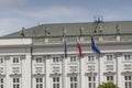 WARSAW, POLAND - JULY 09, 2015: Presidential Palace in Warsaw Royalty Free Stock Photo