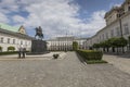 WARSAW, POLAND - JULY, 08: Presidential Palace in Warsaw, Poland Royalty Free Stock Photo