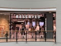 WARSAW, POLAND - JULY 13, 2022: Reserved clothing store in shopping mall