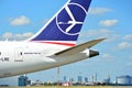 SP-LRE LOT - Polish Airlines Boeing 787-8 Dreamliner preparing to take off.