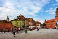 WARSAW, POLAND - JUNE, 2012: Castle Square Royalty Free Stock Photo