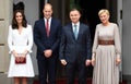 William and Kate visit in Poland