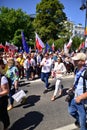 Warsaw, Poland. 4 June 2023. Opposition politicians at a march organized by Donald Tusk