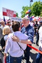 Warsaw, Poland. 4 June 2023. Opposition politicians at a march organized by Donald Tusk