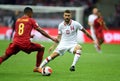 UEFA Nations League Poland - Belgium Royalty Free Stock Photo