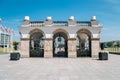 Unknown Soldier Grave at Pilsudski square in Warsaw, Poland Royalty Free Stock Photo