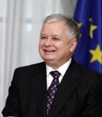 Warsaw, Poland - Lech Kaczynski - president of Poland and one of leaders of the Law and Justice party PiS