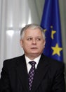 Warsaw, Poland - Lech Kaczynski - president of Poland and one of leaders of the Law and Justice party PiS