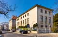 Embassy of Romania at 10 Chopina street in Srodmiescie downtown district of Warsaw in Poland Royalty Free Stock Photo