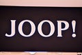 Sign Joop! Company signboard Joop! Royalty Free Stock Photo