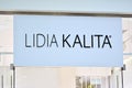 Sign Lidia Kalita. Company signboard Lidia Kalita.