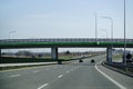 Overpass over S2 expressway - view from driver\'s perspective