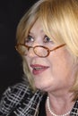 Warsaw, Poland - Marianne Evelyn Gabriel Faithfull - English singer, songwriter and actress in a press meeting with media