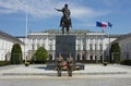 WARSAW, POLAND - MAY 9: Changing of the guard at the Polish Pres