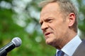 Donald Tusk the President of the European Council present in Warsaw called on Poland`s political leaders to respect the constitu