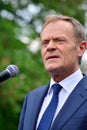 Donald Tusk the President of the European Council present in Warsaw called on Poland`s political leaders to respect the constitu