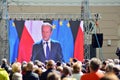 Donald Tusk the President of the European Council present in Warsaw called on Poland`s political leaders to respect the constitu