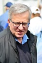 March `Poland in Europe`. Former Polish president Bronislaw Komorowski.