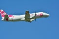 Passenger airplane SP-KPK - Saab 340A - Sprint Air is flying from the runway of Warsaw Chopin Airport