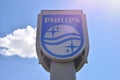 Philips emblem at Philips Polska building