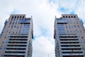 Warsaw Poland,16 May 2016.Platinium Towers Royalty Free Stock Photo