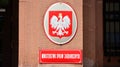 Sign Ministerstwo Spraw Zagranicznych / Ministry of Foreign Affairs