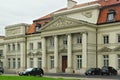 WARSAW, POLAND - MAY 12, 2012: View of the Primates Palace. Is a historic palace at the Senatorska Street in the in the Downtown