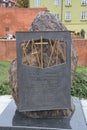 The monument to 22000 Polish officers murdered in 1940 by Soviets