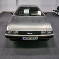 Warsaw, Poland - October 29, 2017: Delorean DMC-12 car from 1980s movie film Back To he Future, on