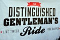 The Distinguished Gentleman`s Ride on the European square. Custom motorcycles at motorcycle Rally