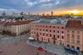 Warsaw, Poland - September 5, 2018: People on Krakowskie przedmiescie street in Warsaw city, Poland. This is one of the best known Royalty Free Stock Photo