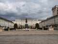 Warsaw/Poland - 21/03/2020 - Empty streets and no tourists in front of President`s Palace.