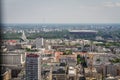 WARSAW, POLAND URBAN LANDSCAPE - JUNE 2