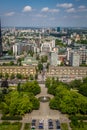 WARSAW, POLAND URBAN LANDSCAPE - JUNE 2