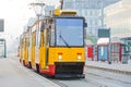 Tram - popular transport in Warsaw