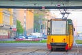 Tram - popular transport in Warsaw