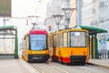 Tram - popular transport in Warsaw