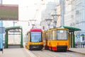 Tram - popular transport in Warsaw