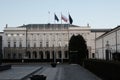 Warsaw presidential palace Royalty Free Stock Photo