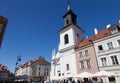 Warsaw. Dominican church of St. Jacek Royalty Free Stock Photo