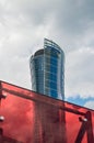 Warsaw Spire building. Headquarters of Samsung Poland