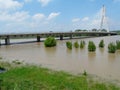 WARSAW-SWIETOKRZYSKI BRIDGE ON VISTULA,POLAND