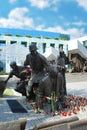 Warsaw Uprising Monument in the anniversary of August 1st 1944