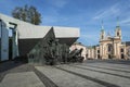 Warsaw Uprising Monument in Warsaw, Poland Royalty Free Stock Photo