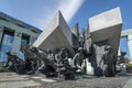 Warsaw Uprising Monument in Warsaw, Poland