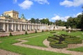 Warsaw Wilanow Gardens Royalty Free Stock Photo