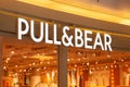 Warshaw, Poland - May 14, 2022: Pull&Bear store in shopping mall