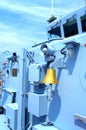 Warship deck Royalty Free Stock Photo